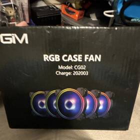 Cg02 Gim Rainbow Rgb 120mm Hydro Bearing Case Fan Set Universal