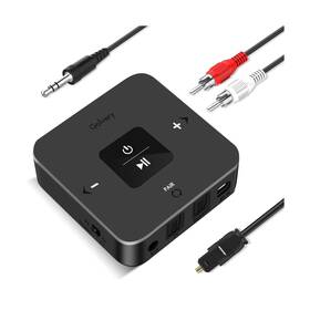 Bti-038 Golvery Bluetooth 5.0 Transmitter Receiver For Tv Airplane 2 In 1 ... Fast Ship