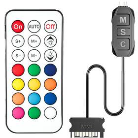 Gscoler 744110726794 Argb Controller Kit Rgb Pc Fan With 21 Key Remote Control M