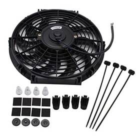 Gskmotor Ssa-77009 12 Inch Radiator Cooling Fan Automotive V 80w Slim Push Pull Universal