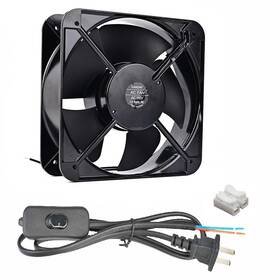 20060ac Guiandjing 2060 20cm Cooling Fan 200mm X 60mm Ac 110v High Cfm 2600rpm Ball Bearing
