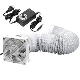 12038wh Hose Vary 4 Inch Axial Exhaust Fan 3000rpm 12038 Dc12v Dual Ball Bearings Air Extr