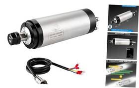 Ytx-220v-2.2-water Huajiang Cnc Spindle Motor 220v 2.2kw 2200w Quiet Water Cooled 80mm 4
