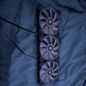 Arc1206 Ibuypower 120mm 12v Case Fan 1500 Rpm Black Gray Plastic Set Of 3