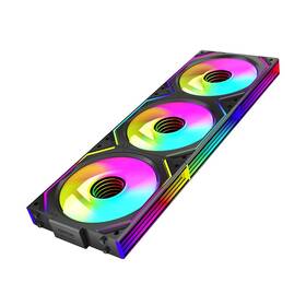 V2-3in1 Icoler Uni Fan Jm-v2 120 Infinity Mirror Module Daisy-chain Argb Pwm Case 120mm