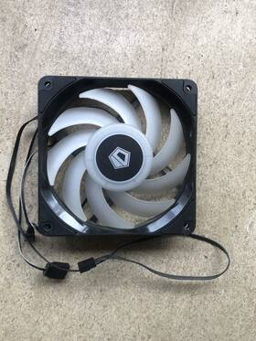 12025m12b Id Cooling 120mm Rgb Case Fan