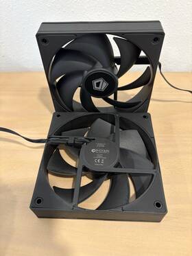 Af-125-k Id-cooling 931393305387 120mm Case Fan 4 Pin Pwm New/parted Out 2000 Rpm