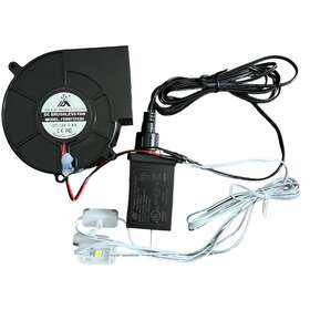 0.7aadapter Ida Electronics Co. Ltd Fds973312h Dc Brushless Fan 12v 0.8a Model With Light String And