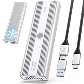 40gps-1tb-ssd Idiskk 40gbps 1tb M.2 Nvme Ssd Professional Sturdy Usb-c Aluminum External So