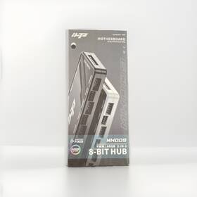 Ihtp Mh009 Pwm/argb 2-in-1 8-bit Fan Hub Sata Power 12v Black