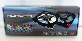 In Win 827955023843 Aurora Fan Lighting Kit 3x 120mm Rgb 2x 30cm Led Strip Silent Cooling