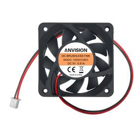 Av-ydh6015b05-1 Inc 60mm X 15mm Dc 5v Brushless Cooling Fan Dual Ball Bearing 2 Pin