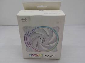 2rakfs009500 Inwin Sirius Pure Asp120 White Fans X3-pack 120mm