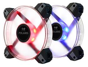 Inwin 4710474944934 Polaris Rgb Led 120mm Fan Twin Kit Cooling Clear