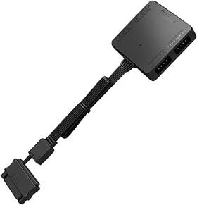 Itleads 445022228279 Rgb Convertor 5v Add-rgb To 12v Transfer Hub Argb Controller 4-pin Heade