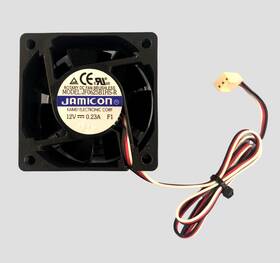 Jf0625b1hs-r Jamicon 696551701581 Rotary Brushless Fan 12v .23a 60mm 3-pin