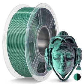 Gn-1100g Jayo Jwus-skdc-bk Silk Pla Filament 1.75mm Dual Colors Black Green Coextrusion Color