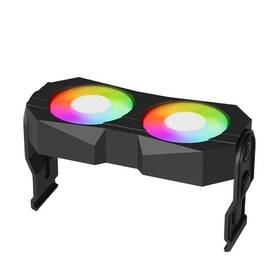 Ddr2 Jazzcooling Blx5 Dual 60mm Argb Ram Cooling Fan For Ddr Ddr3