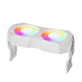 Whx5 Jazzcooling Computer Memory Ram Radiator Plastic Heatsink Cooler Fan With Dual 60mm R