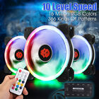 Jcf7895536 Insma Fans Computer Case Pc Rgb Cooling Fan Adjust Led