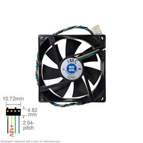 9029711pw-11 Jmc Muffin Cooling Fan Dc 12v Dc12v 92mm 92x92x25mm 9025hbhapw