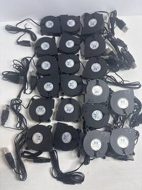 Jdh5015b Jsl Lot Of 20 5015 5v Usb Brushless Blower Cooling Fans