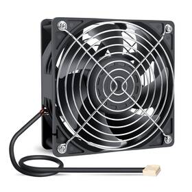 1238fans1-pwm Keyfanclub Cfm 120mm X 38mm 4-pin Pwm Booster Fan For Mining Server Rv Cooling