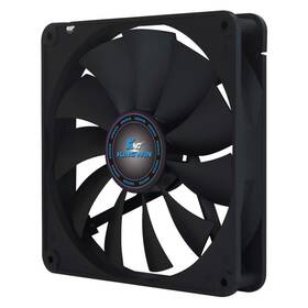 Kingwin 809395424008 140mm Silent Fan For Computer Cases Mining Rig Cpu 140 Mm Black