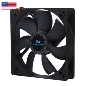 Kingwin B002yfp8bk 120mm Silent Fan For Pc Cases Cpu Coolers Mining Rigs Quiet Computer
