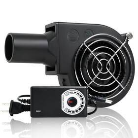 Kr Kunrise 445050116104 97mm Bbq Blower Fan 110v 12v Variable Speed Centrifugal Charcoal