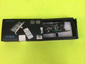 Cfm36 Lamptron Fan And Rgb Lighting Controller With Remote Control - 30w Per Channel