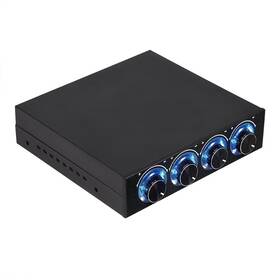 Lazminsb6n0uhova Lazmin Pc Fan Speed Controller 4 Channel Computer Cooling Heat Sink Adjuster For
