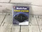 Ld-mfps Link Depot Multi Fan Power Station Blue Led
