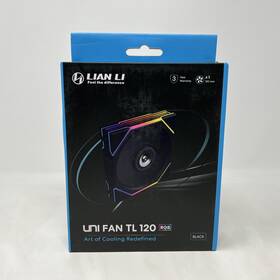 12rtl1b.us Lian Li Uni Fan Tl 120 Rgb - Single Pack -black Brand New