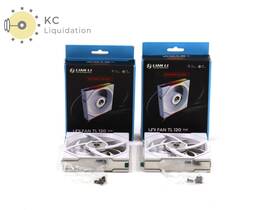 12rtl1w Lian Li 2x Uni Fan Tl 120 Rgb Reverse Blade White - No Cables