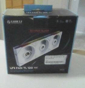 12rtl3w Lian Li Uni Fan Tl 120 Reverse Blade White Us 3 Pack