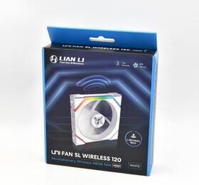 12sl1w1w Lian Li Uni Fan Sl Wireless 120mm Argb White1-pack
