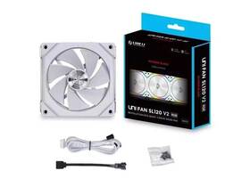 12sun Lian Li 3x - Uni Fan Sl Inf 120 Rgb White -reverse Controller And Cables