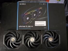 12tl3b.us Lian Li 12tl3b-us Uni Fan Tl 120/black/triple Pack/with Controller
