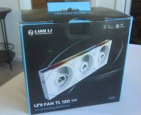 12tl3w Lian Li Uni Fan Tl 120 White Us 3 Pack