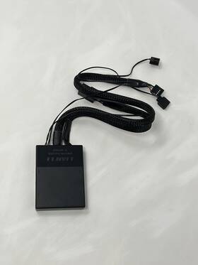 12tl-cont3b Lian Li 12tlcont3b Uni Fan Tl Series Rgb Controller Hub Black