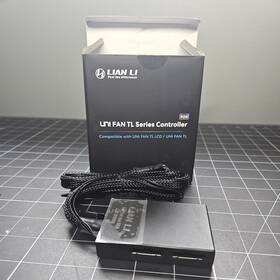 12tl-cont3w Lian Li 12tlcont3w Uni Fan Tl Series Rgb Controller Hub Black