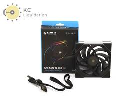 14tl1b Lian Li Uni Fan Tl 140 Rgb Art Of Cooling Redefined Black