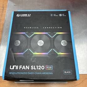 Sl120 Lian Li 4718466009593 Uni Fan Argb Pwm - 120mm Black
