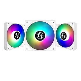 St120-3w Lian Li 718466009753 White 3 Pack Argb 120mm Led Pwm With Fan Controller