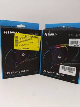 Lian Li 718466014474 Missing Parts Read Uni Fan Tl 140 Rgb Case Black 2-pack