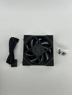 Lian Li 718466014610 Uni Fan Tl Lcd 120 Rgb Single Pack Black Color - Controller Not Included