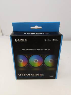 Al120 Lian Li 840353041028 Lian-li Uni Fan Revolutionized Daisy-chain 120mm Argb Black