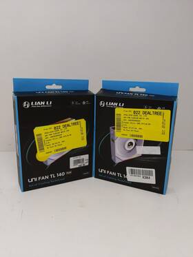 Lian Li 840353045224 Missing Screws Uni Fan Tl 140 Rgb Case White 2-pack