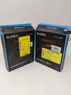 Tl140 Lian Li 840353045491 Uni Fan Reverse Daisy- Chain Style Lcp Blades Argb 2 Pack
